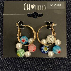 oh hello earrings